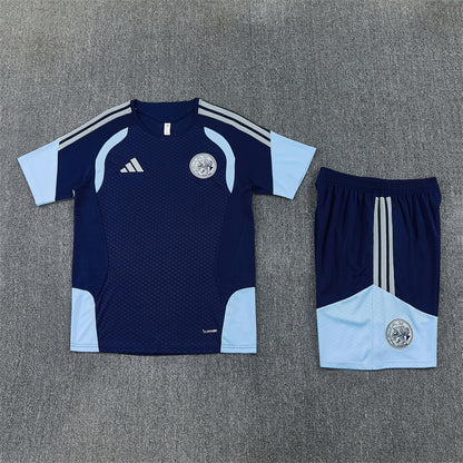 Ajax Shorts Set-Navy Blue and Light Blue