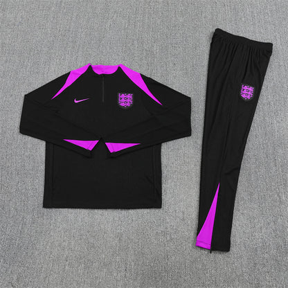 England Tracksuit-Black and Purple