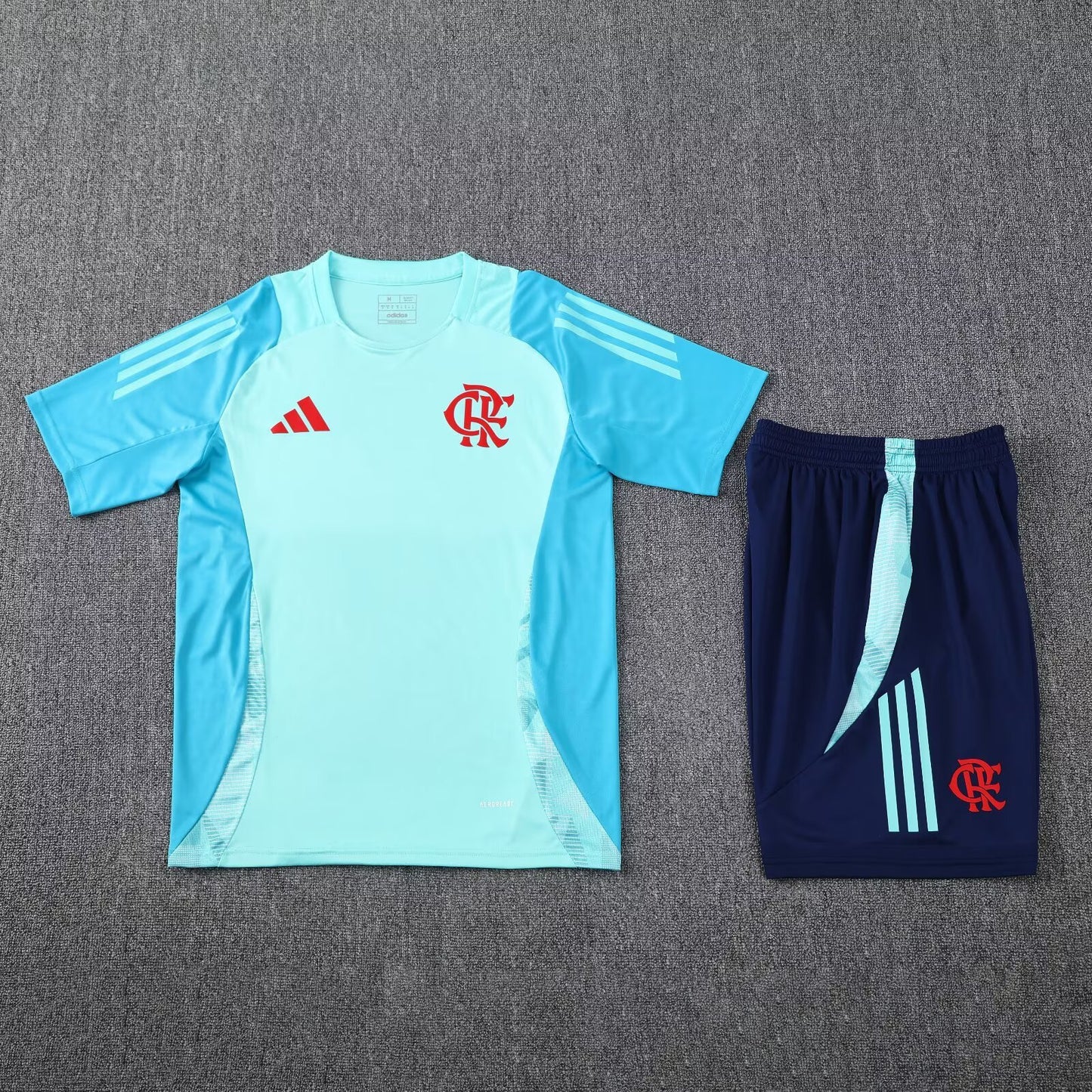 Flamengo Shorts Set-Blue and Dark Blue