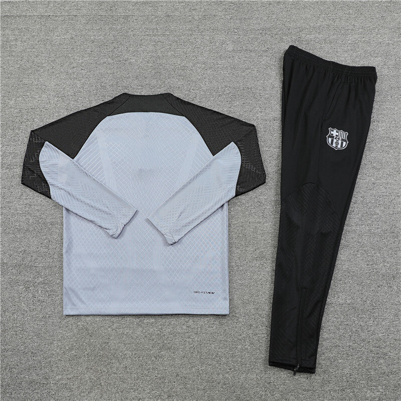 Barcelona Tracksuit-Grey and Black