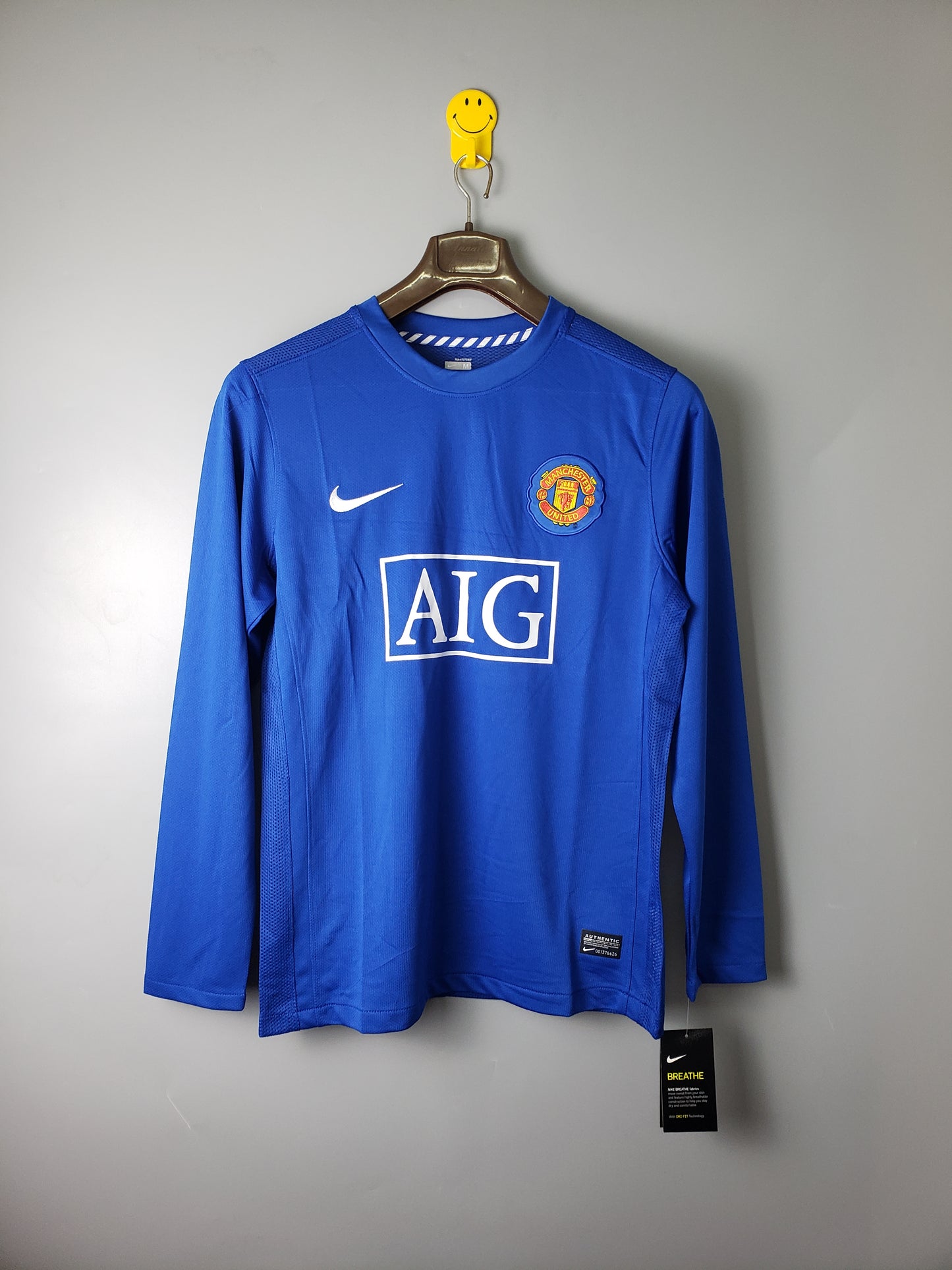 07/08 Manchester United away long sleeve retro