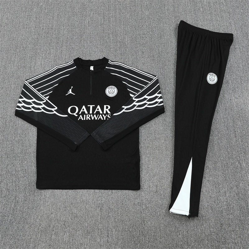 PSG Tracksuit-Black and White
