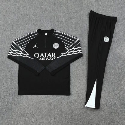 PSG Tracksuit-Black and White