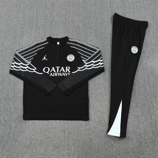 PSG Tracksuit-Black and White