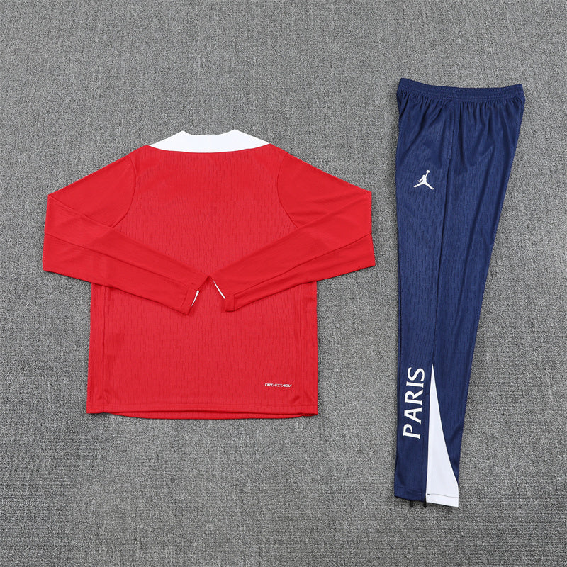 PSG Tracksuit-Red and Navy Blue