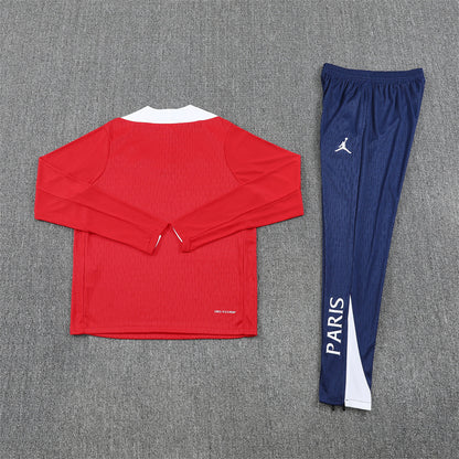 PSG Tracksuit-Red and Navy Blue
