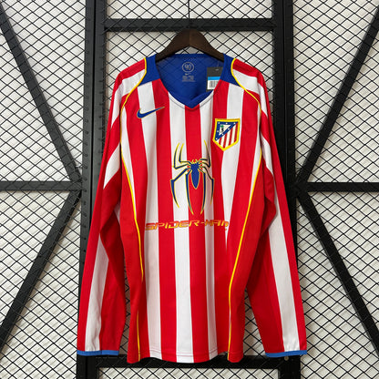 Retro Long sleeve Atletico Madrid 04/05 home