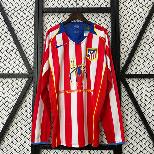 Retro Long sleeve Atletico Madrid 04/05 home