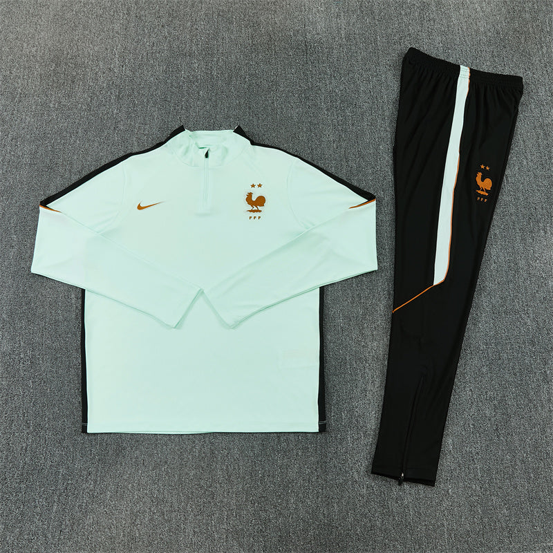 France Tracksuit-Light Blue and Black