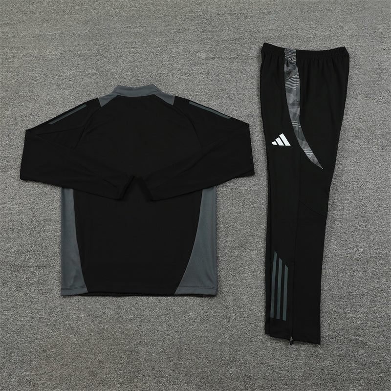 Algeria Tracksuit-Black and Grey