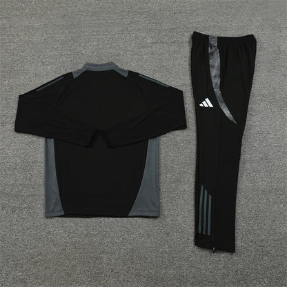 Algeria Tracksuit-Black and Grey