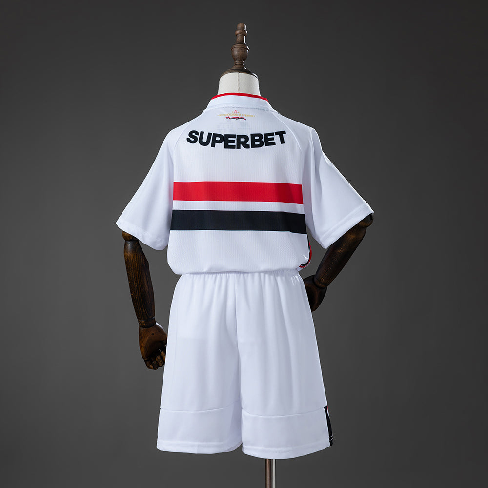 São Paulo 26/27 Home Kids Kit Jersey