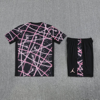 PSG Shorts Set-Pink and Black