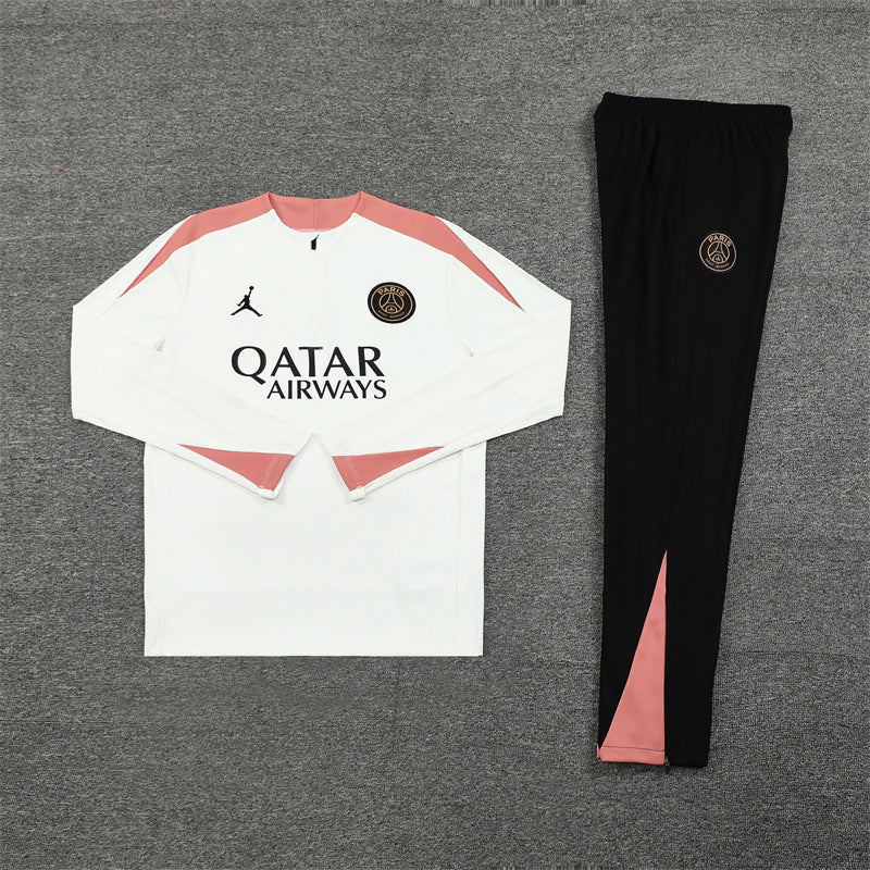 PSG Tracksuit-White and Black
