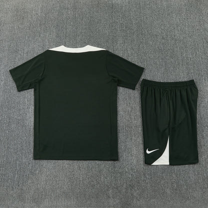 Chelsea Shorts Set-Dark Green