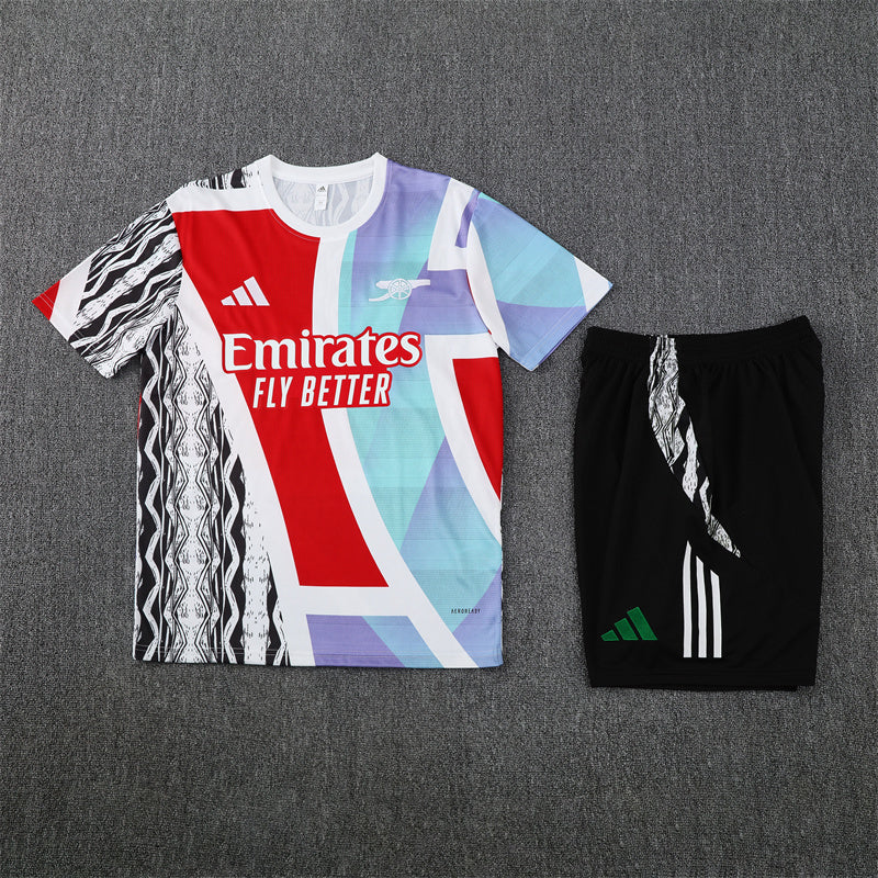 Arsenal Shorts Set-Red, Blue and Black