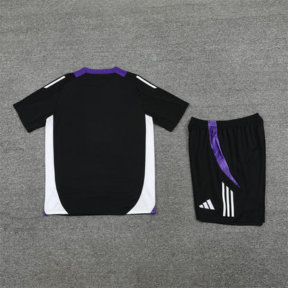 Real Madrid Shorts Set-White, Purple and Black