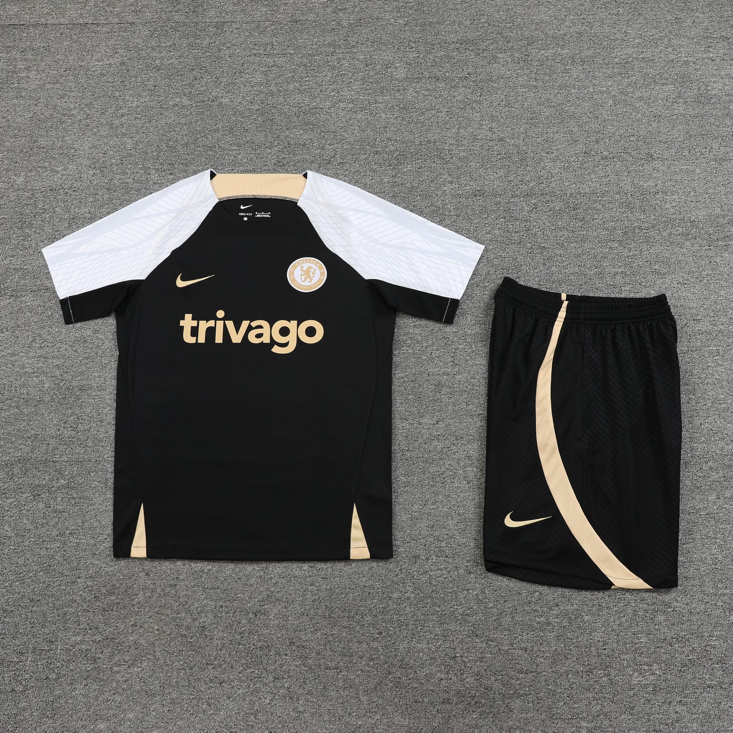 Chelsea Shorts Set-Black and White