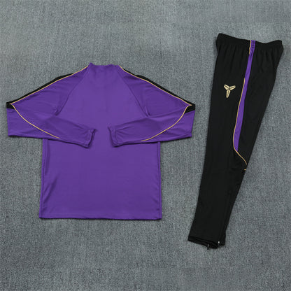 Barcelona Tracksuit-Purple and Black