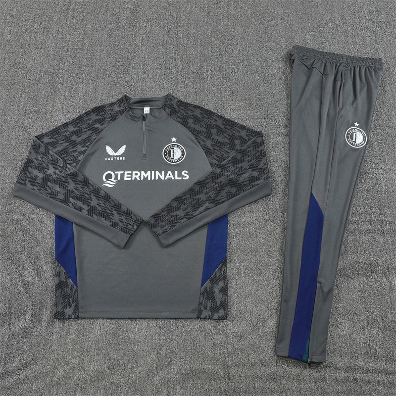 Castore Feyenoord Tracksuit-Grey