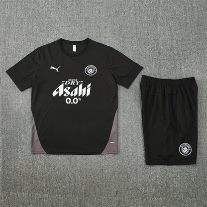 Manchester City Shorts Set-Black