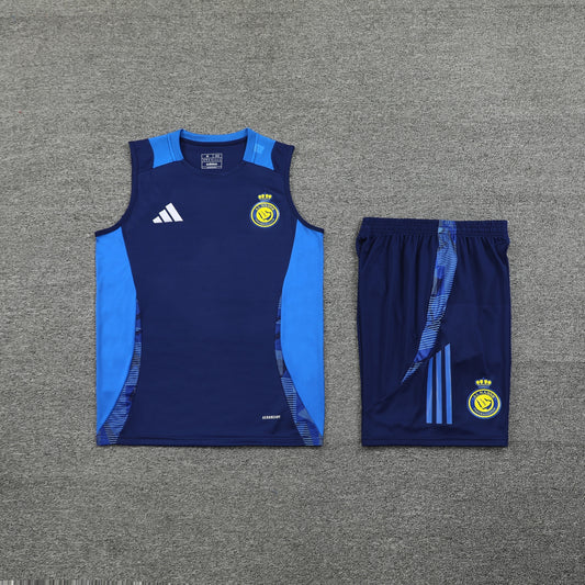 Al Nassr Vest Set-Dark Blue