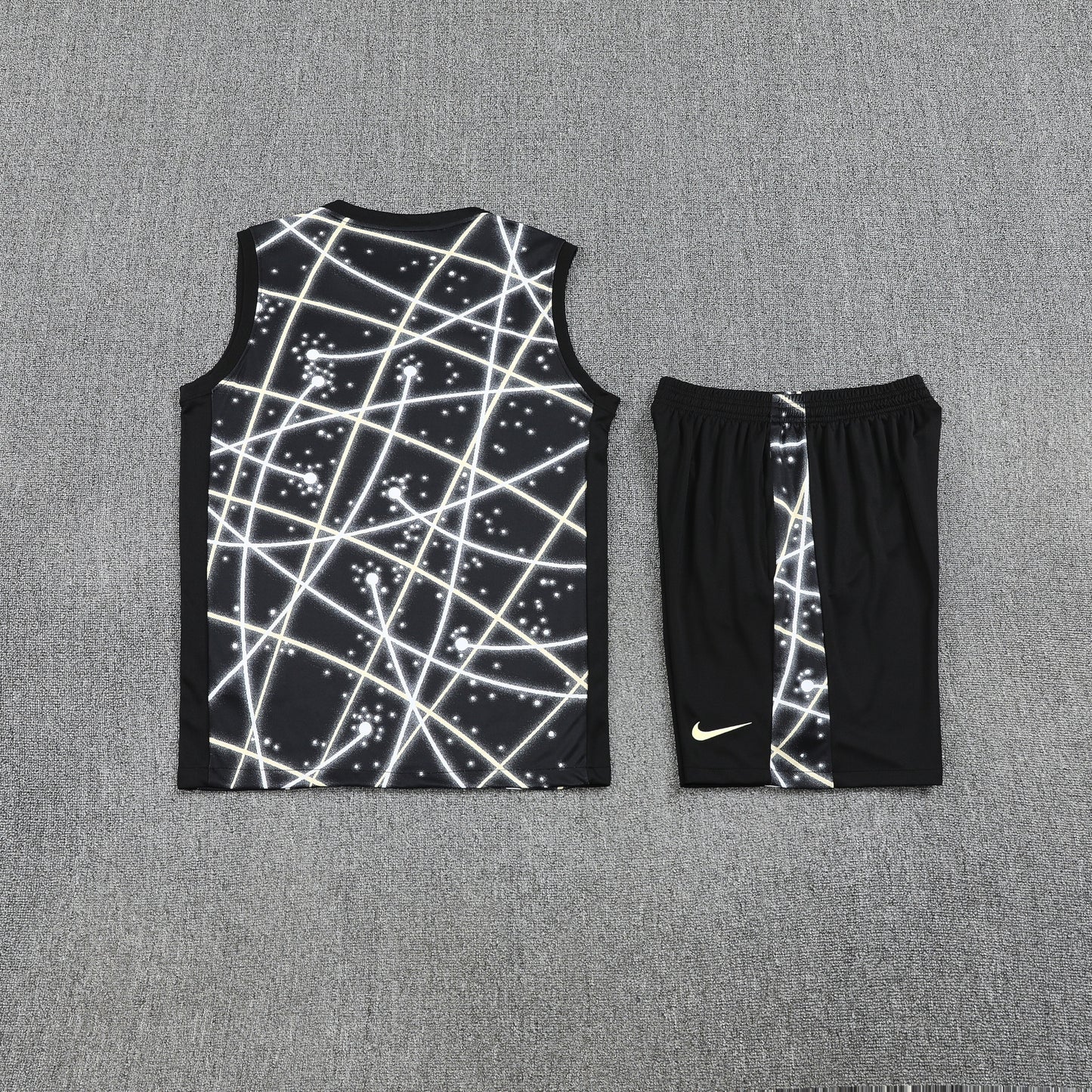 Chelsea Vest Set-Black