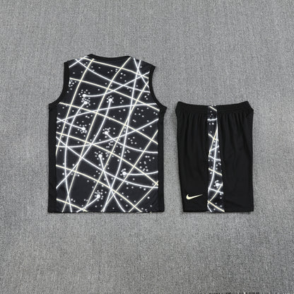 Chelsea Vest Set-Black