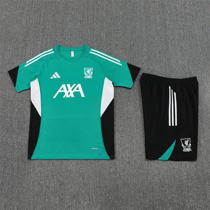 Liverpool Shorts Set-Green and Black