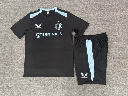 Castore Feyenoord Shorts Set-Black