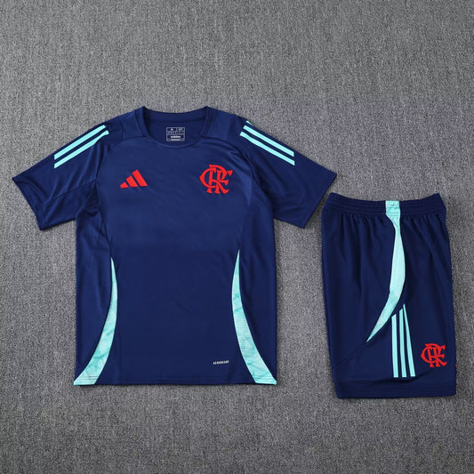 Flamengo Shorts Set-Dark Blue
