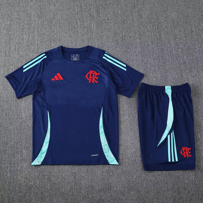 Flamengo Shorts Set-Navy Blue