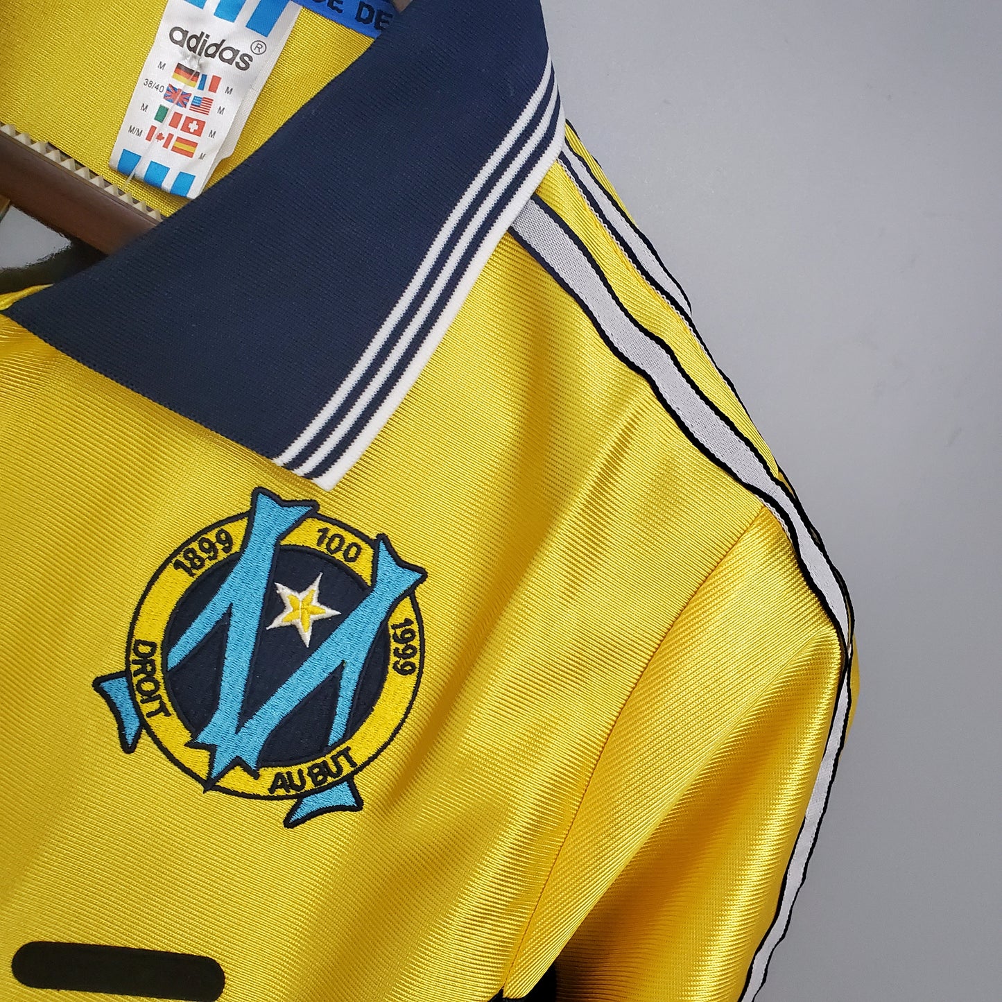 Retro 98/99 Marseille away yellow