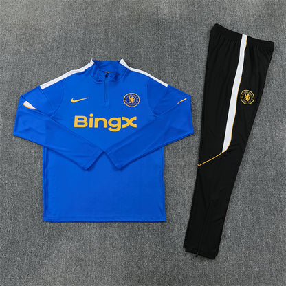 Chelsea Tracksuit=Blue and Black