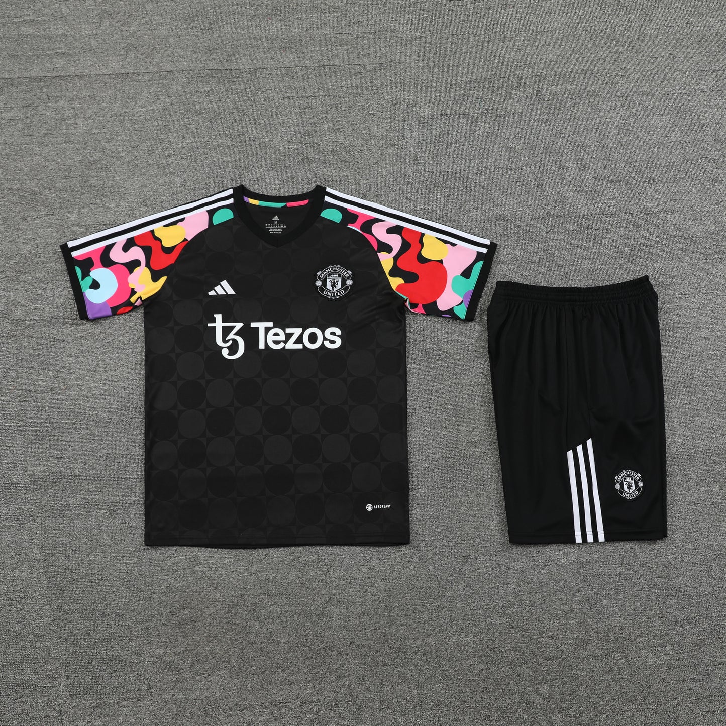 Manchester United Shorts Set-Black