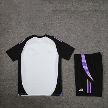 Germany Shorts Set-White and Black