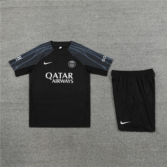 PSG Shorts Set-Black and Grey