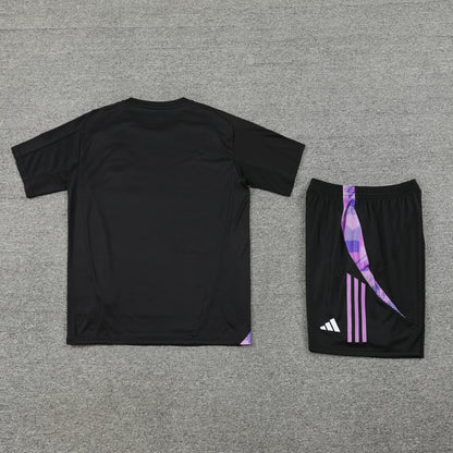Germany Shorts Set-Black