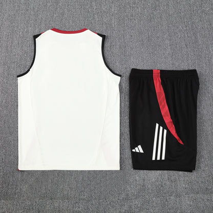 Manchester United Vest Set-White and Black