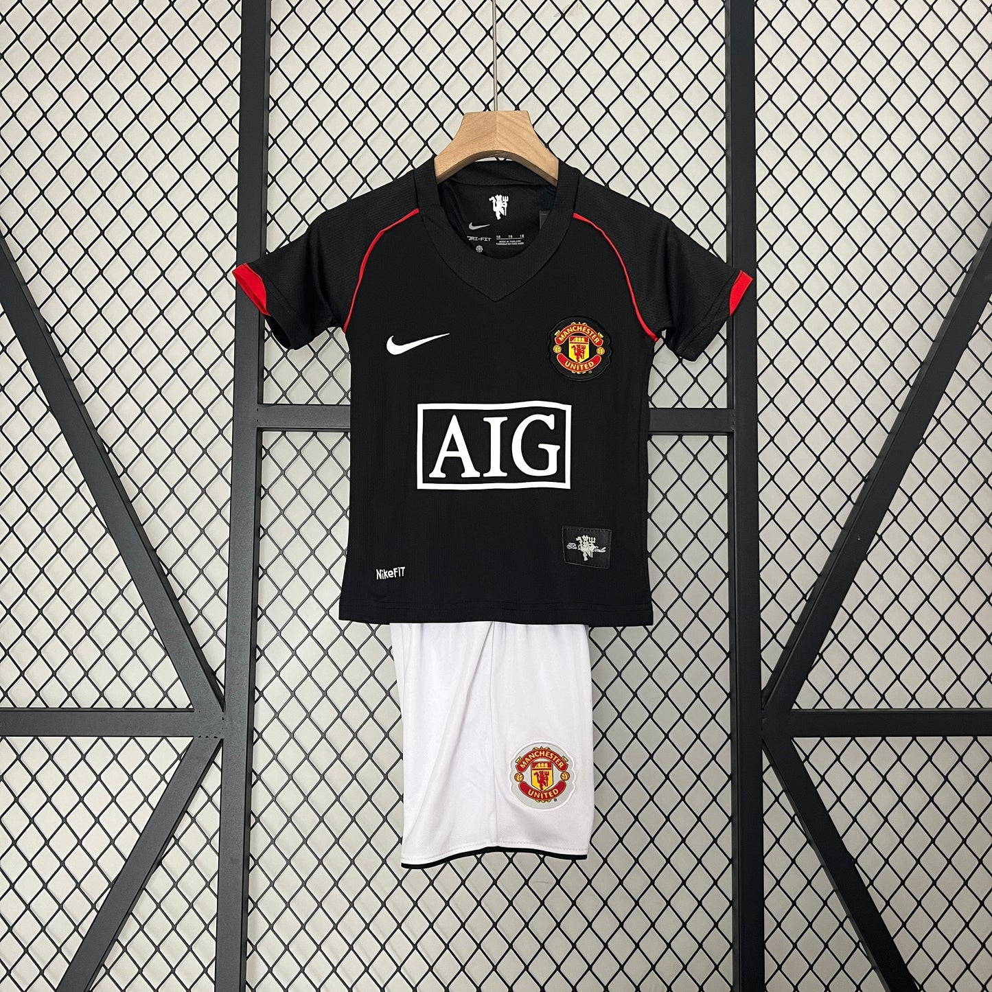 kids Manchester United 07/08 black