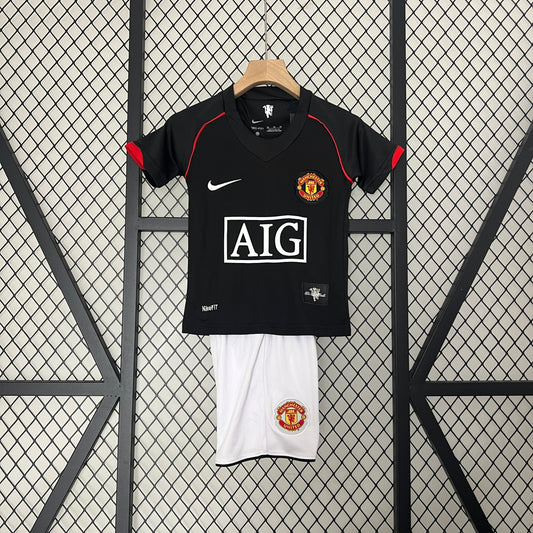 kids Manchester United 07/08 black