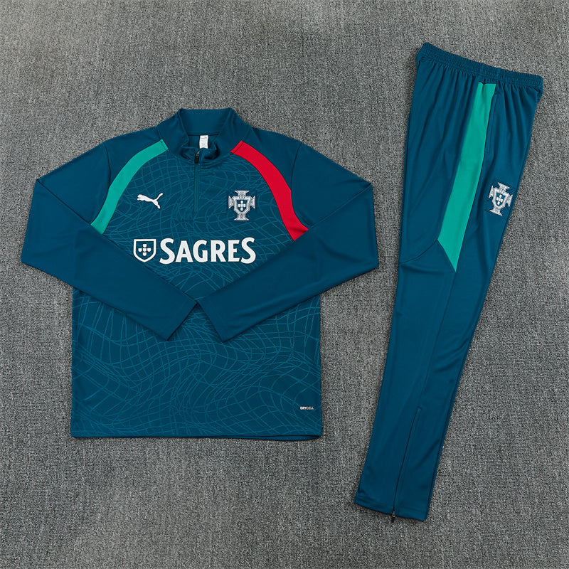 Portugal Tracksuit-Navy Blue