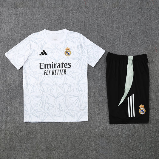 Real Madrid Shorts Set-White and Black