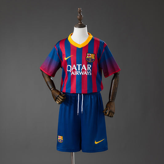Barcelona 13/14 Home Retro Kids Kit