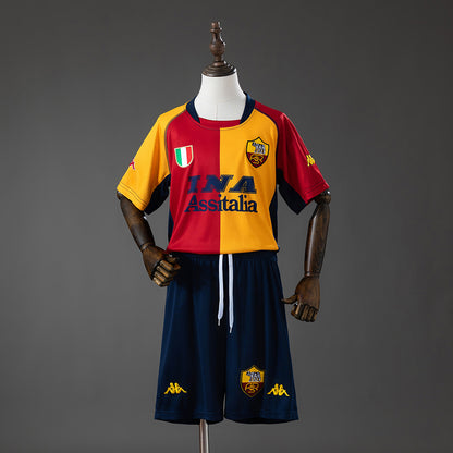 Roma 00/01 Champion Edition Retro Kids Kit