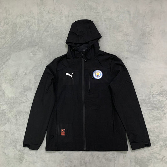 Manchester City Windbreaker - Black