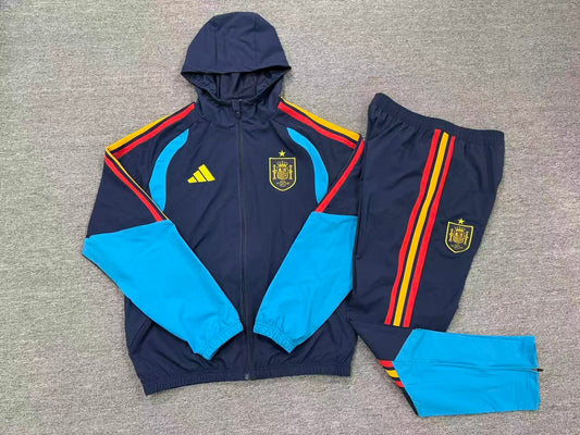 Spain Windbreaker Set - Navy