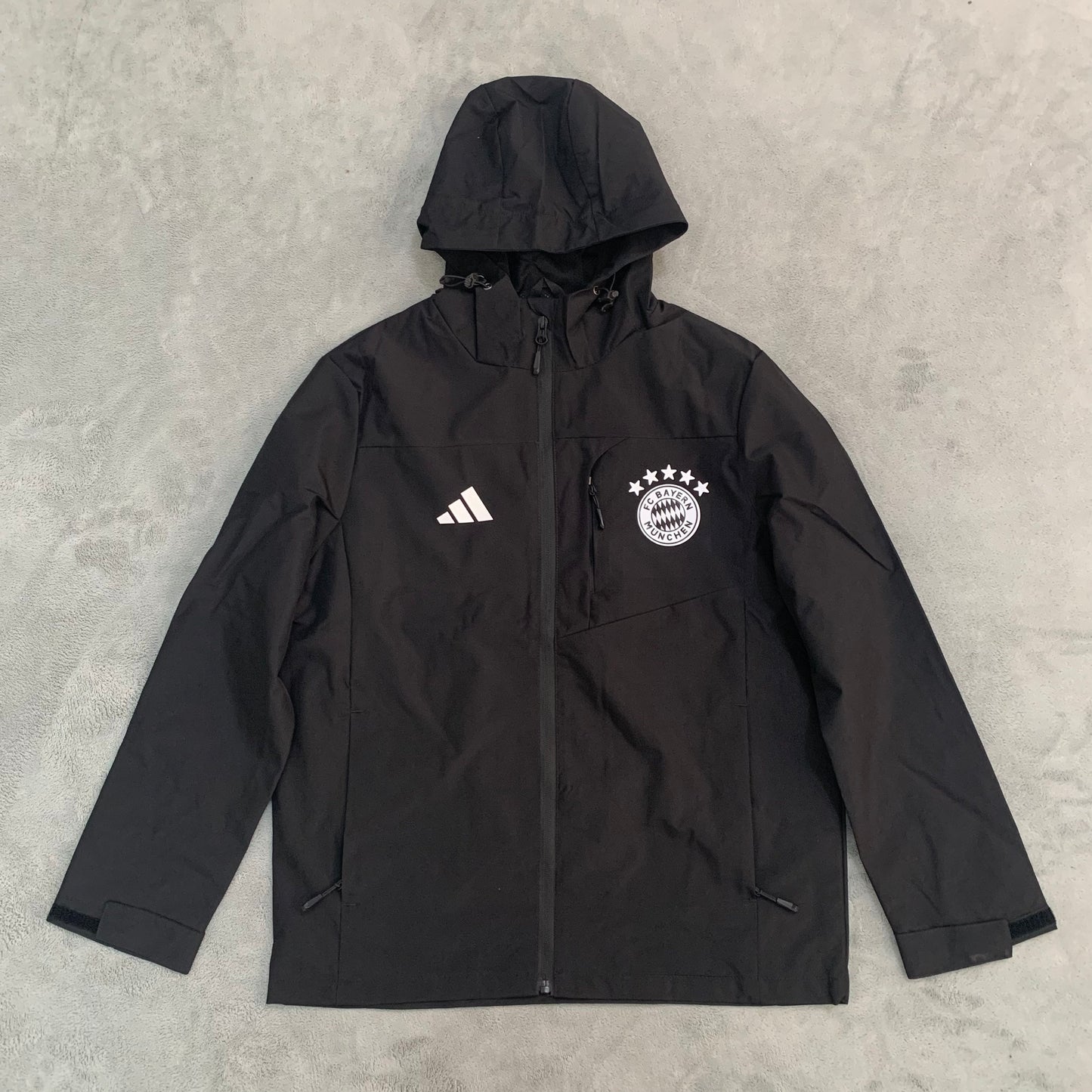 Bayern Munich Windbreaker - Black