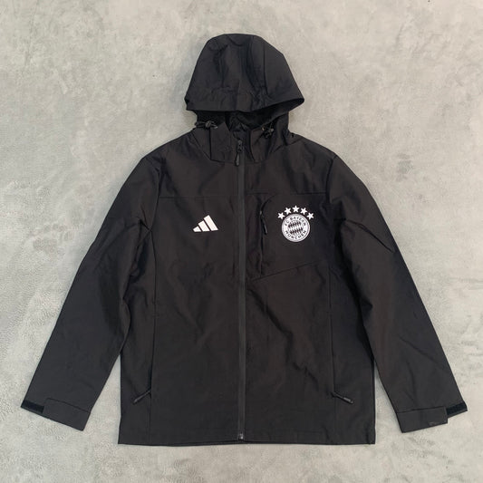 Bayern Munich Windbreaker - Black