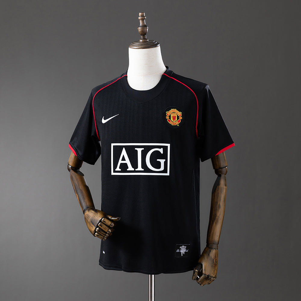 Retro Manchester United 07/08 Black Jersey